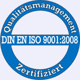 Button DIN EN ISO 9001:2008